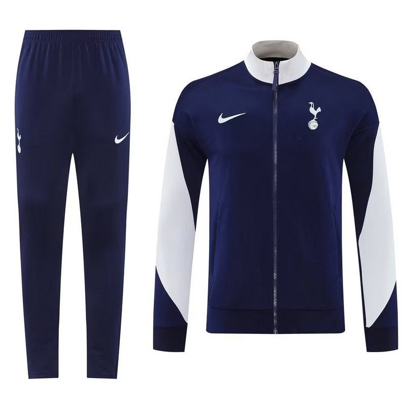 AAA Quality Tottenham 25/26 Tracksuit - Navy Blue/White